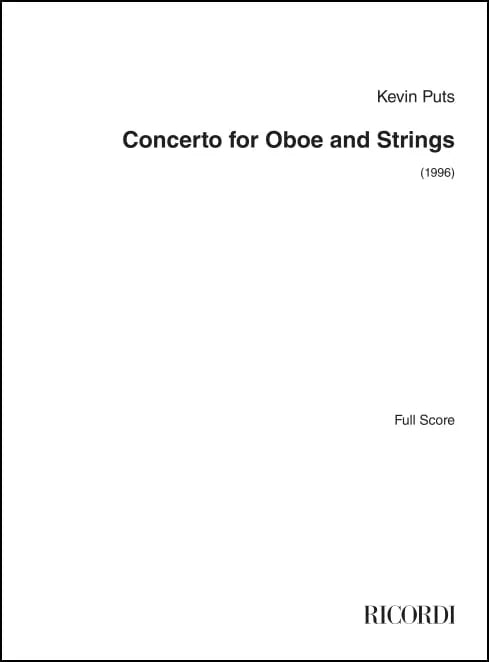 Puts: Concerto for Oboe and Strings