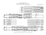 Dangerfield: Pitter-Patter, Piper and Piano (Version for Flute Quartet & Piano)