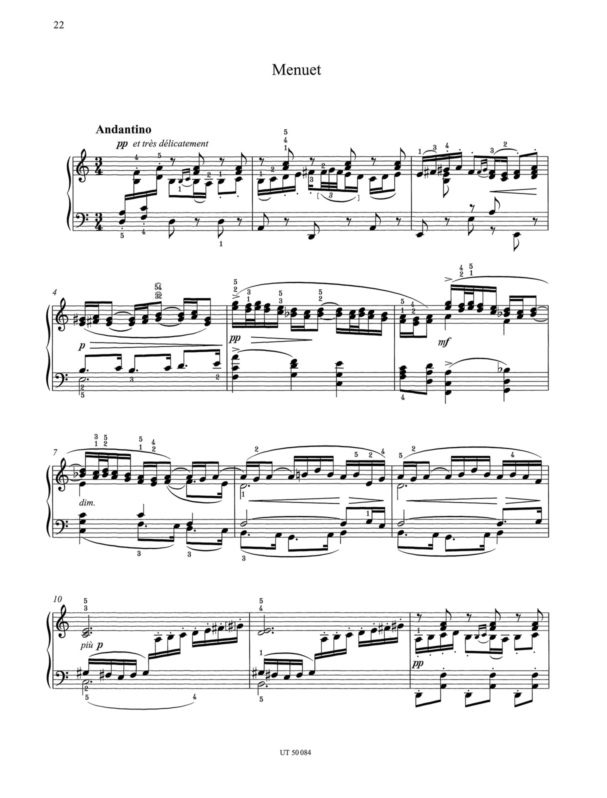 Debussy: Suite bergamasque