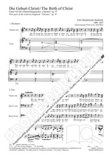 Mendelssohn: The Birth of Christ (Die Geburt Christi)