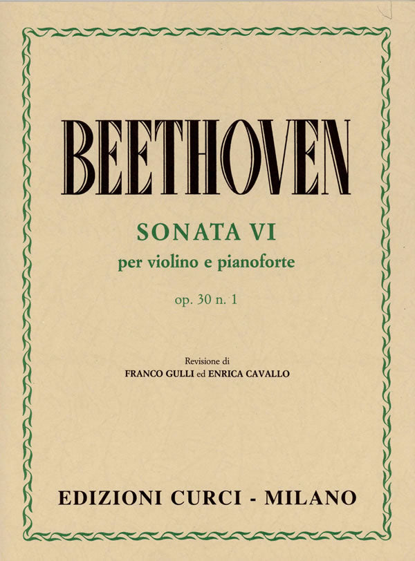 Beethoven: Violin Sonata in A Major, Op. 30, No. 1 – Ficks Music Beethoven: Violin Sonata in A Major, Op. 30, No. 1 – Ficks Music