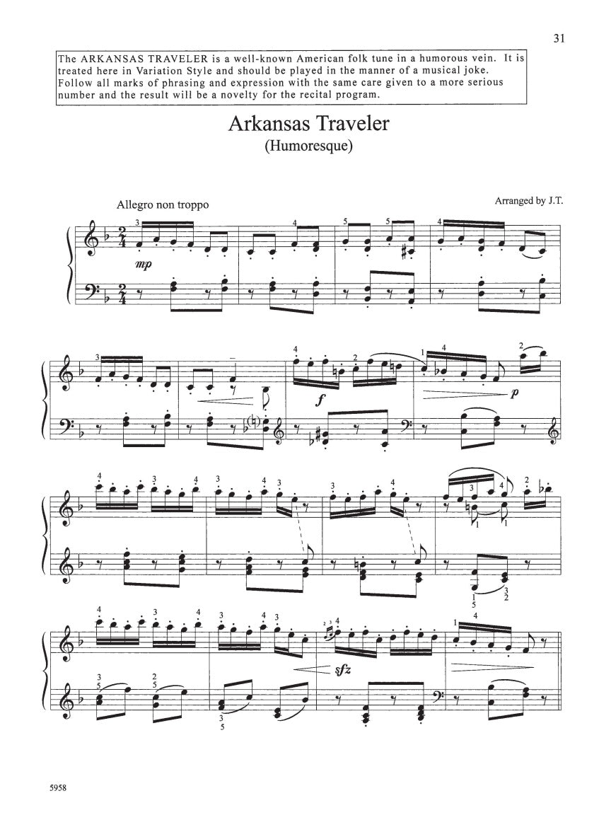 John Thompson's Modern Course for the Piano – Grade 4