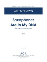 Shawn: Saxophones Are in My DNA