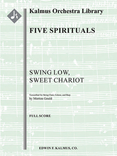 Swing Low, Sweet Chariot (arr. for string choir)