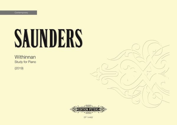 Saunders: Withinnan (Study for Piano)