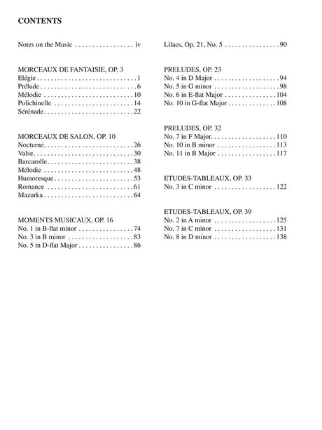 Rachmaninoff: Piano Anthology