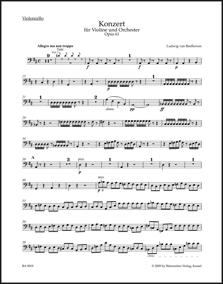 Beethoven: Violin Concerto in D Major, Op. 61