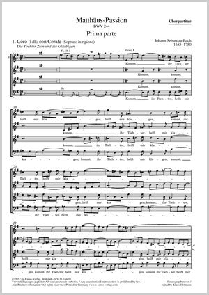 Bach: St. Matthew Passion, BWV 244