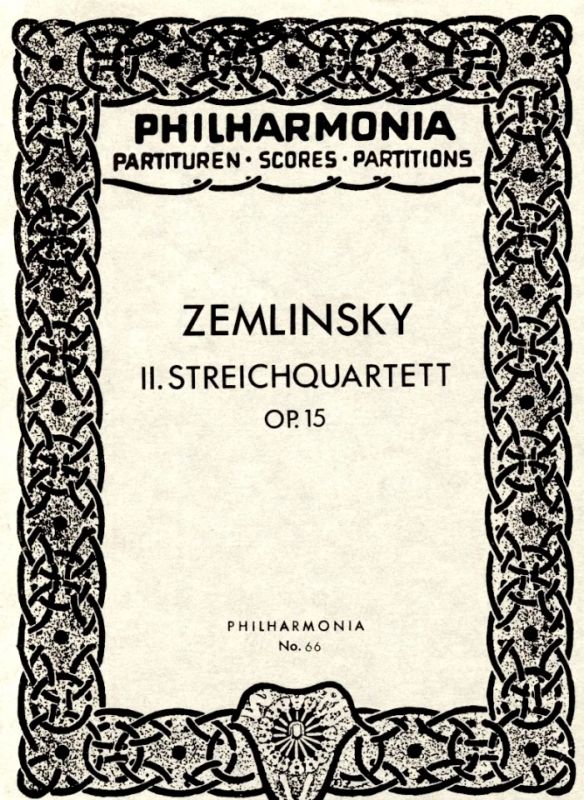 Zemlinsky: String Quartet No. 2, Op. 15
