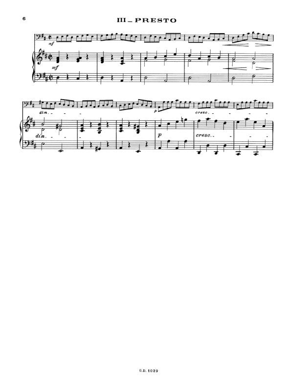 Bréval: Cello Concertino No. 5 in D Major – Ficks Music