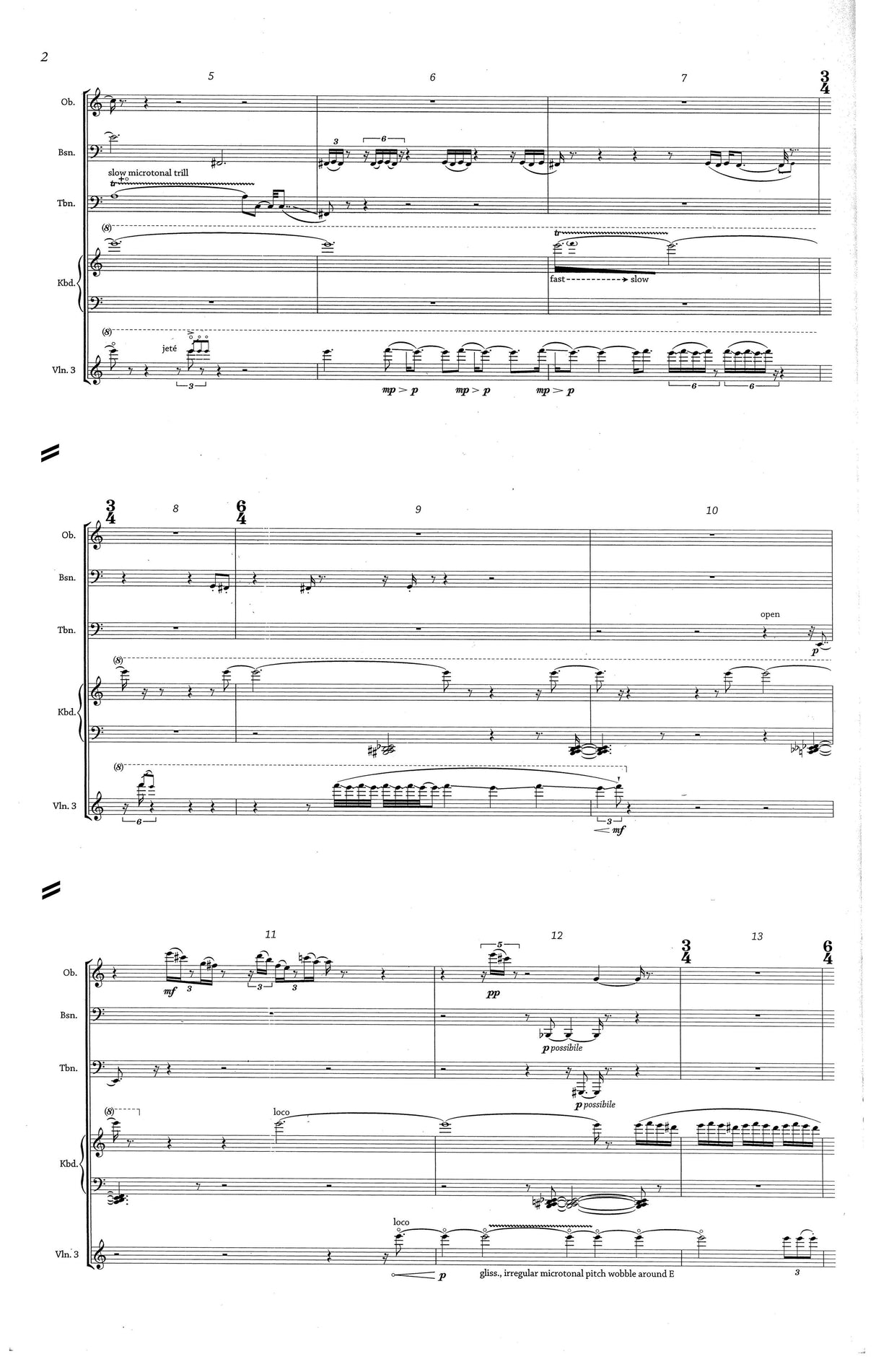 Sollberger: Thin Music / Thick Music