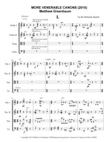 Greenbaum: More Venerable Canons