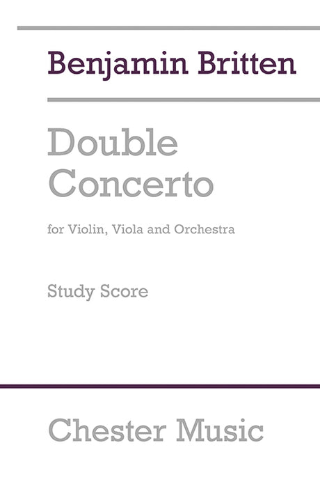 Britten: Double Concerto for Violin and Viola
