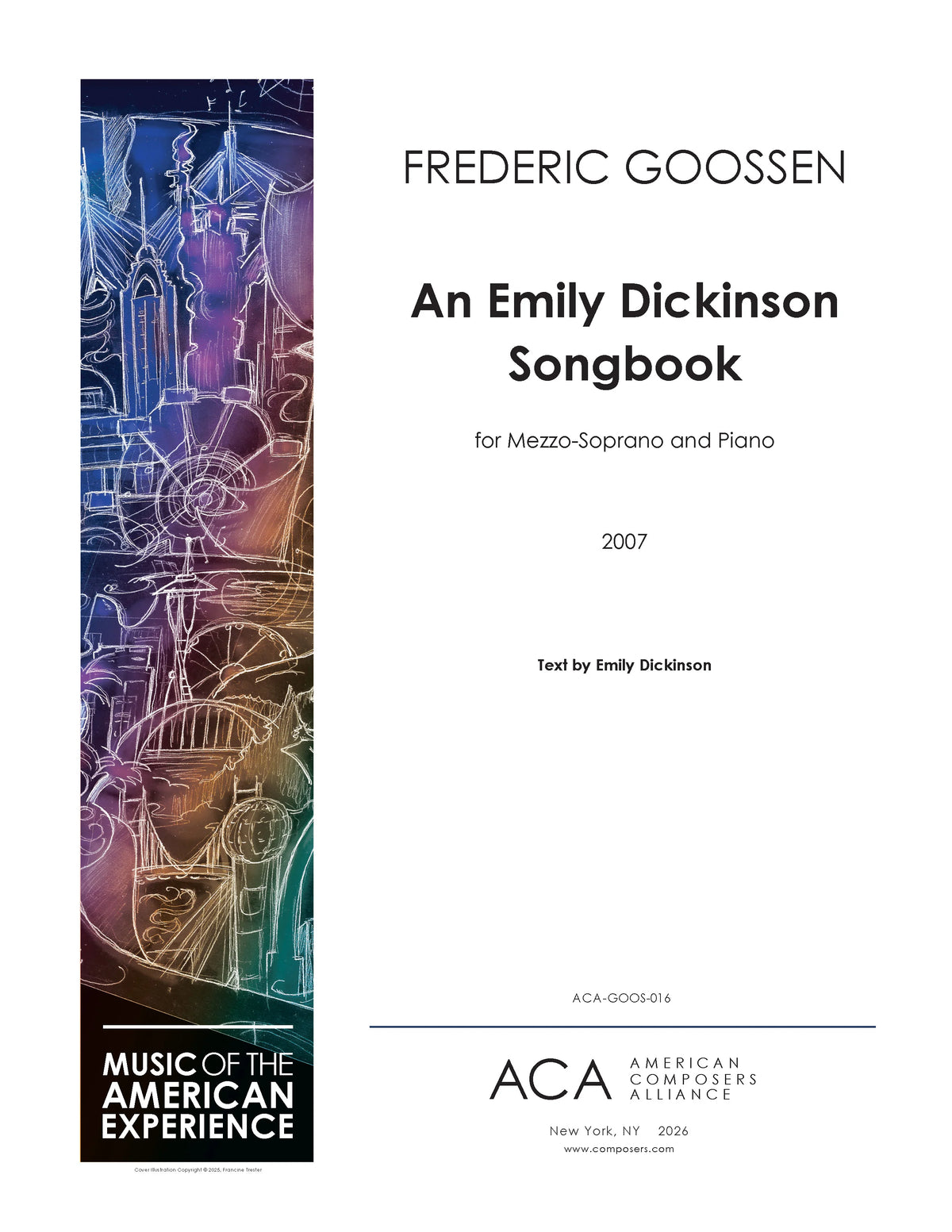Goossen: An Emily Dickinson Songbook