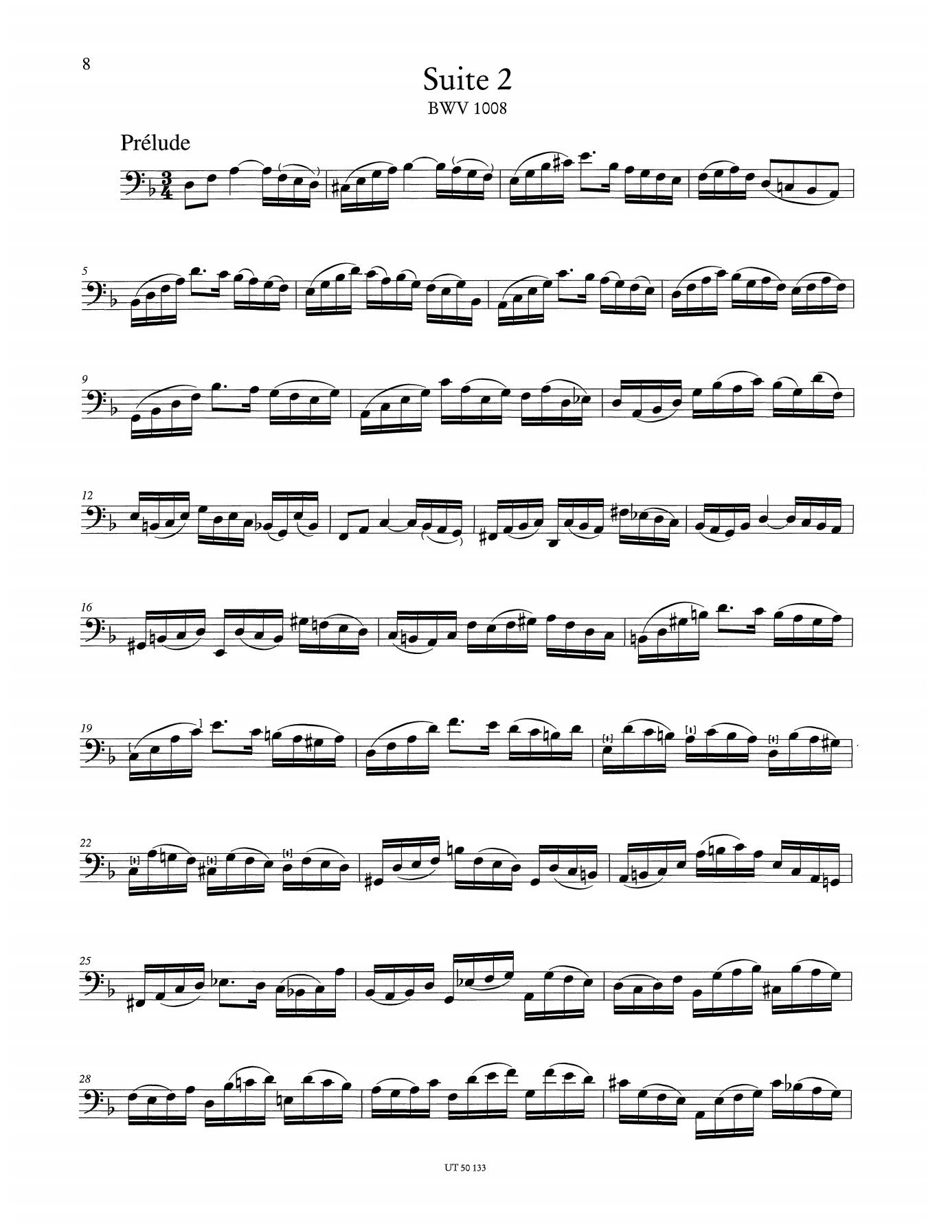 Bach: 6 Cello Suites, BWV 1007-1012 – Ficks Music
