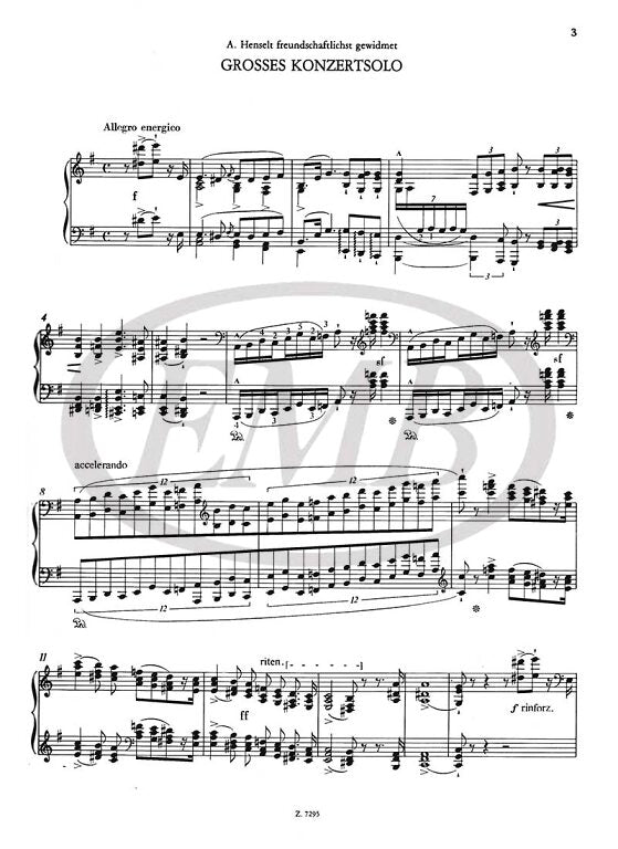 Liszt: Grosses Konzertsolo, Sonata, B-A-C-H