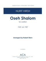 Hirsh: Oseh Shalom (arr. for carillon)