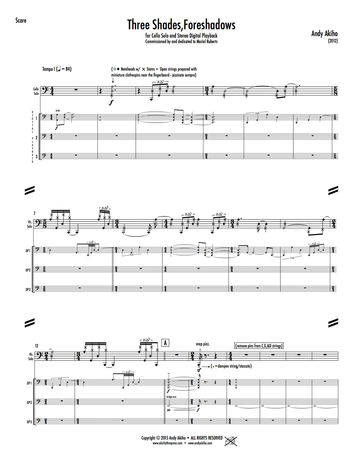 Akiho: Three Shades, Foreshadows