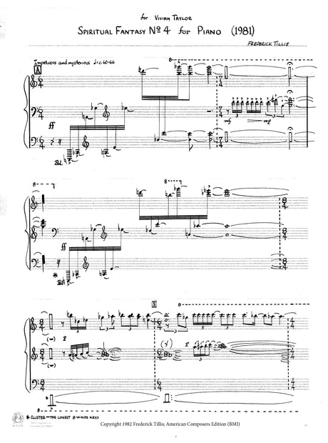 Tillis: Spiritual Fantasy No. 4