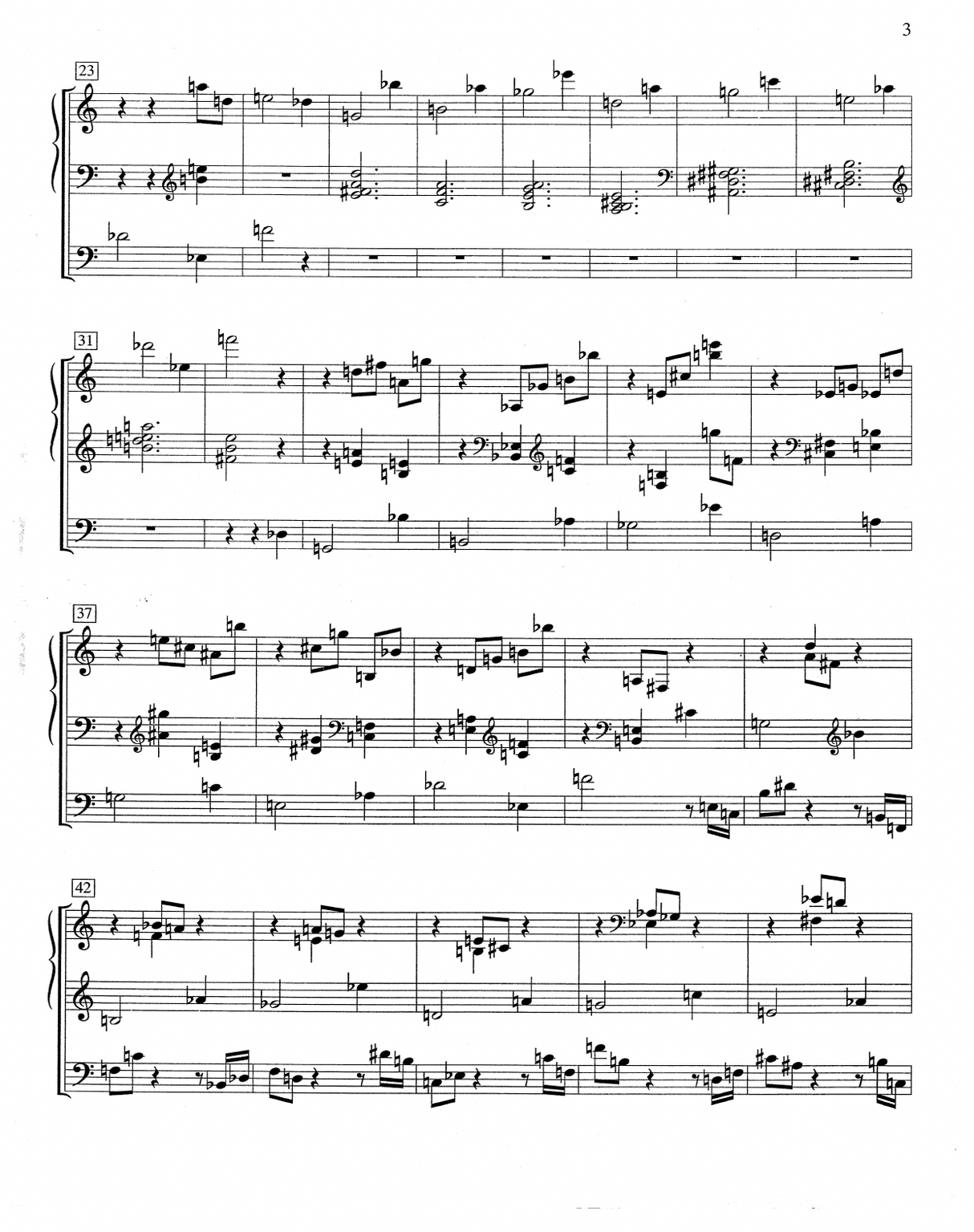 Cheatham: Passacaglia and Fugue