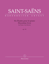 Saint-Saëns: Six Études for Piano, Op. 111, R 49