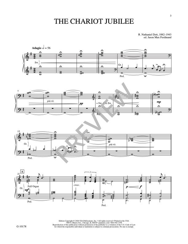 Dett: The Chariot Jubilee