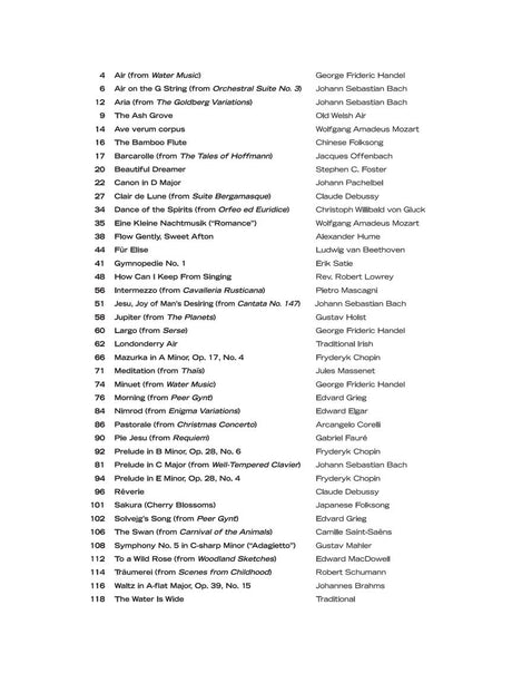 Relaxing Music for Solo Piano