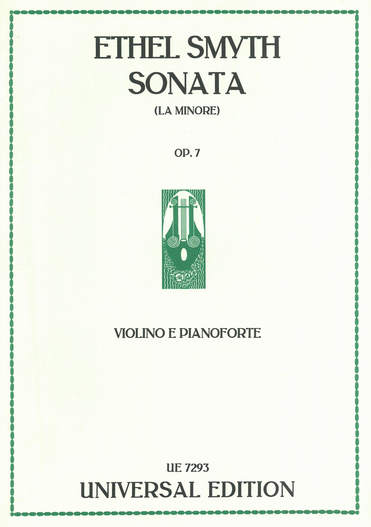 Smyth: Violin Sonata in A Minor