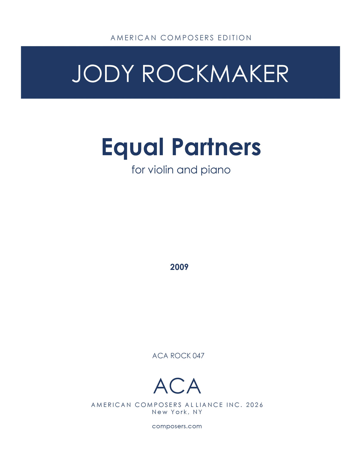 Rockmaker: Equal Partners
