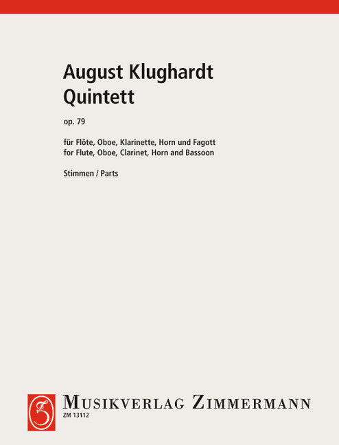 Klughardt: Wind Quintet, Op. 79