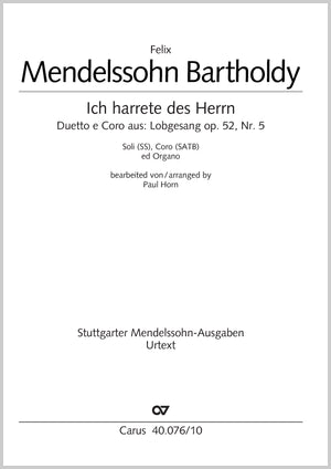 Mendelssohn: Lobgesang, MWV A 18, Op. 52