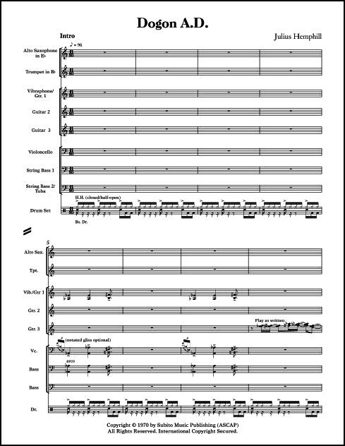 Hemphill: The Music of Dogon A.D.