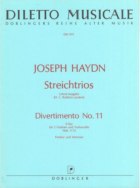 Haydn: Divertimento in E Major, Hob. V:11