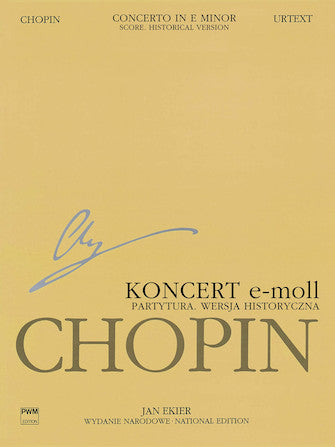 Chopin and His Europe 2025ノートブック&ブックマーク Chopin: Piano Concerto No. 1 in E Minor, Op. 11 – Ficks Music