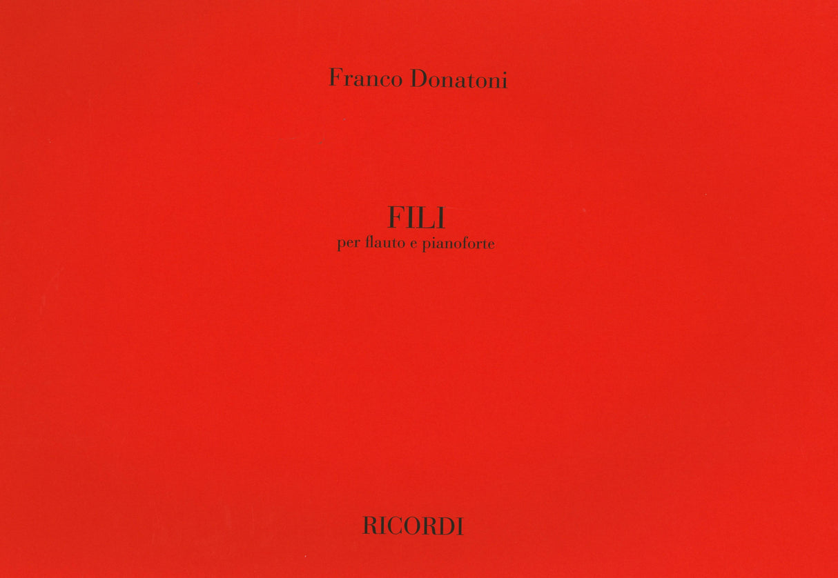 Donatoni: Fili