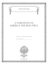 Dorman: A Variation on America the Beautiful
