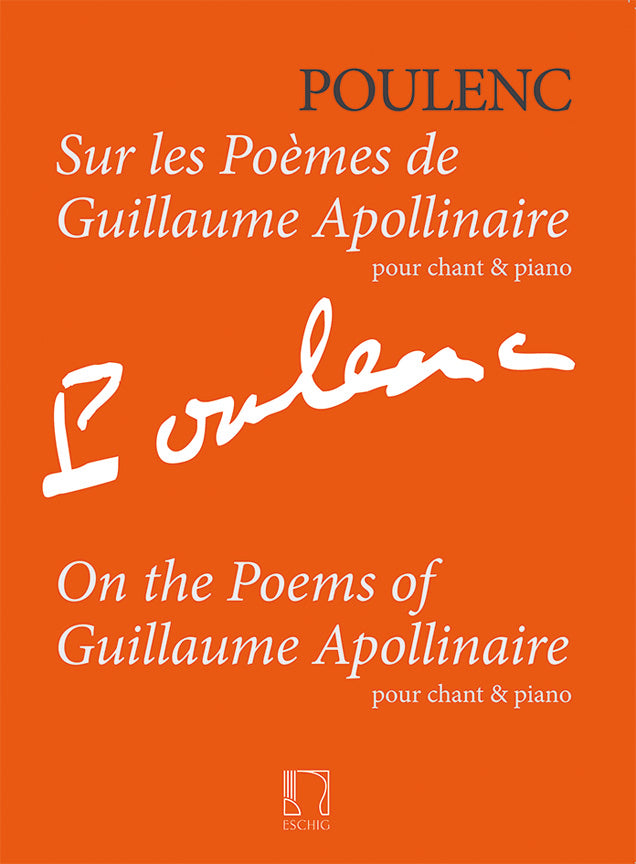 Poulenc: Sur les Poèmes de Guillaume Apollinaire