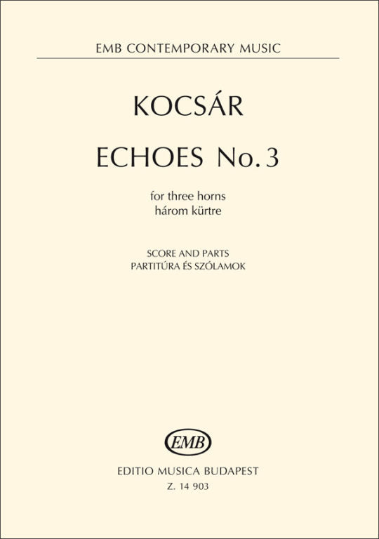 Kocsár: Echoes No. 3