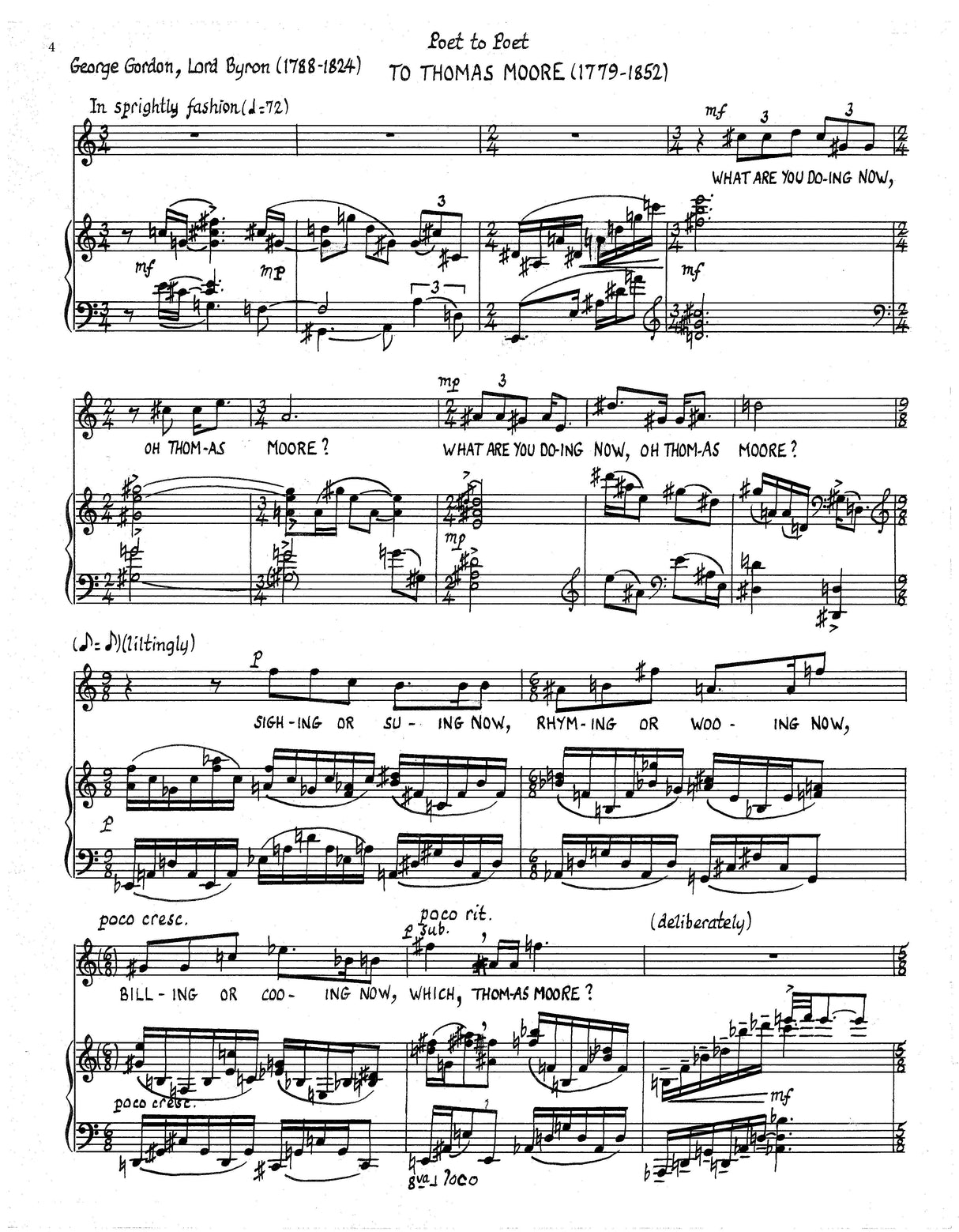 Gideon: Poet to Poet