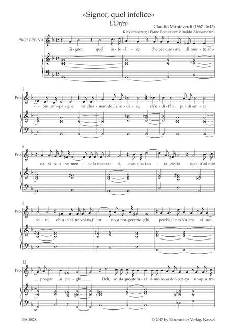 Bärenreiter Opera Kaleidoscope for Soprano