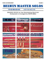 Belwin Master Solos - Trombone Advanced