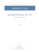 Tillis: Spiritual Fantasy No. 23