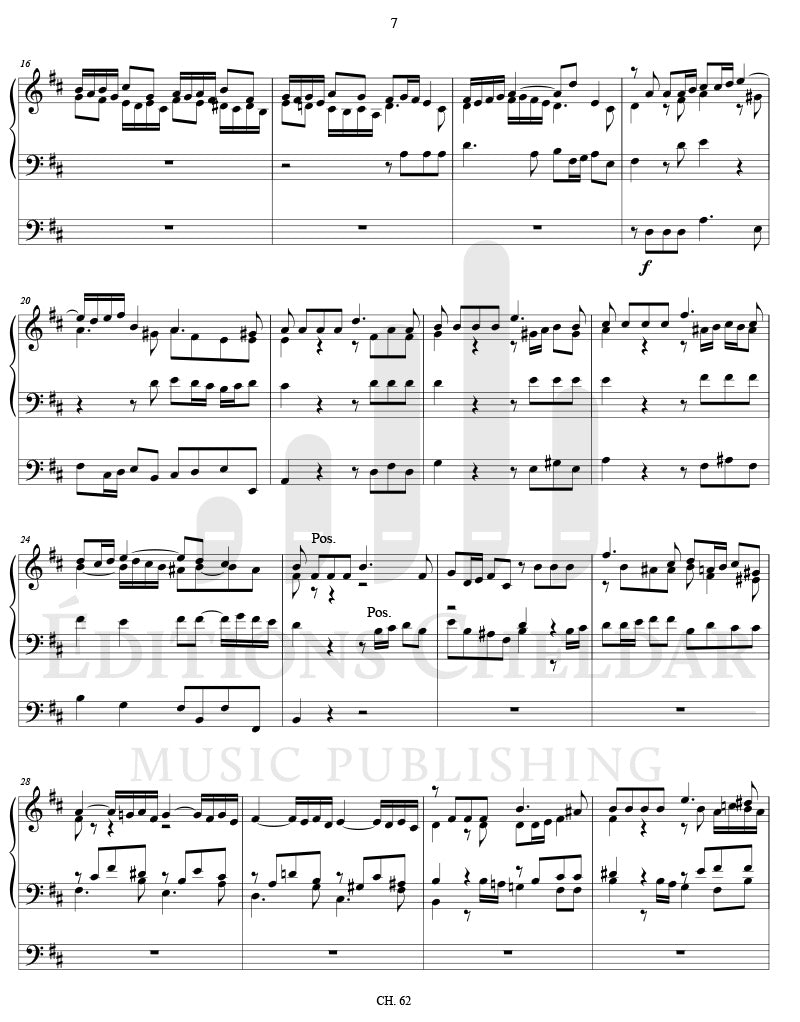 Bédard: 2 Voluntaries on Hymn Tunes