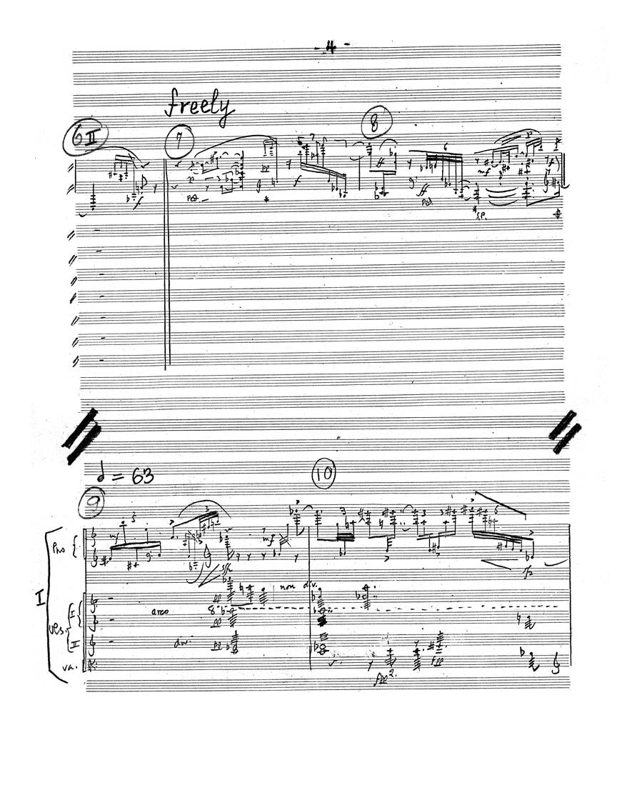 Bolcom: Fives: Double Concerto for Violin & Piano