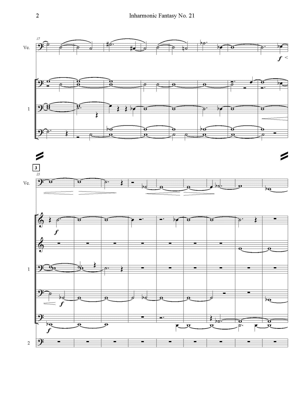Howe: Inharmonic Fantasy No. 21