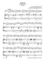 Bach: Suite No. 4 in E-flat Major, BWV 1010 (arr. for cello and piano)
