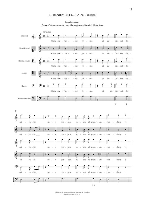 Charpentier: Le Reniement de Saint Pierre, H 242