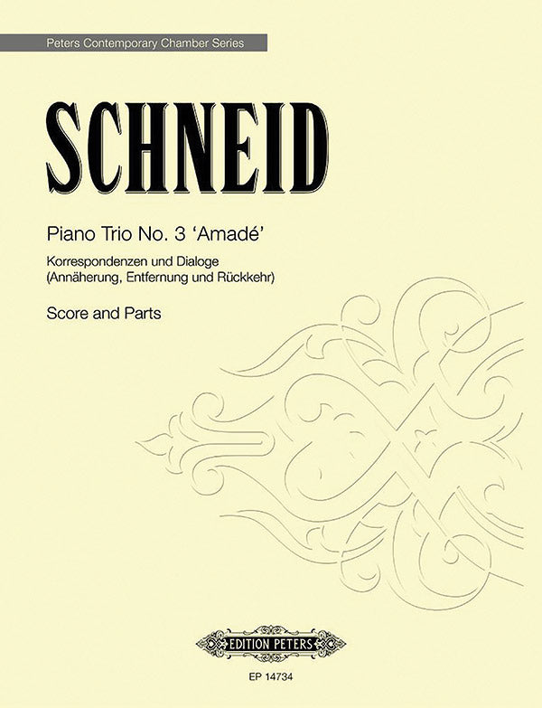 Schneid: Piano Trio No. 3