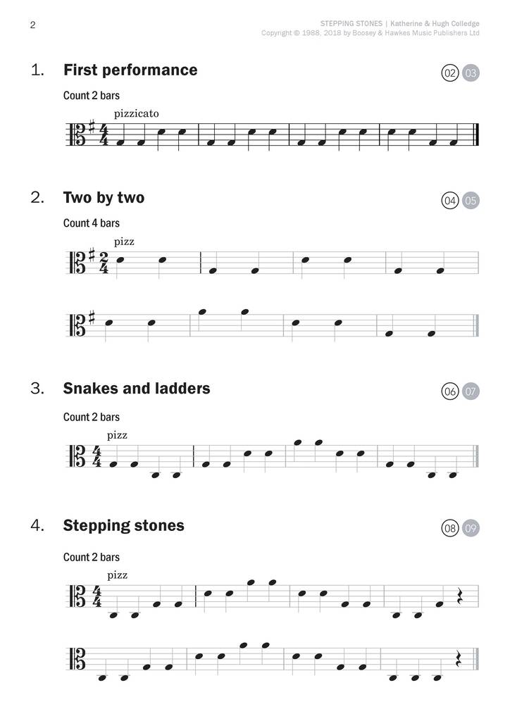 Stepping Stones - Viola