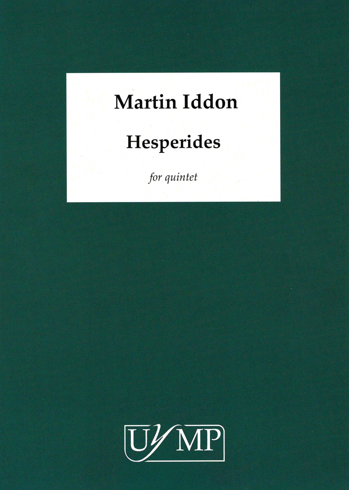 Iddon: Hesperides